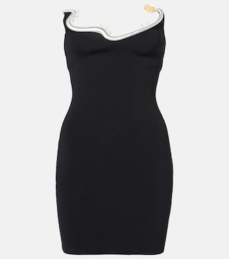 Mollusk pearl-embellished minidress | Christopher Esber