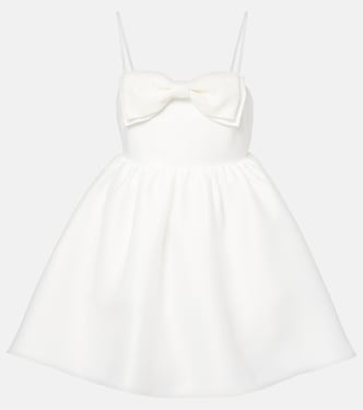 Verziertes Minikleid aus Taft | Self-Portrait
