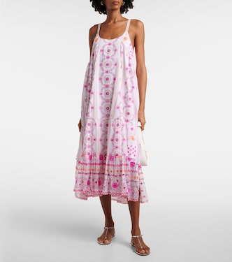 Abito midi in cotone con stampa | Juliet Dunn