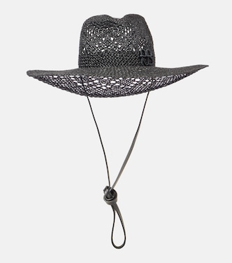 Sombrero fedora de paja con piel | Ruslan Baginskiy