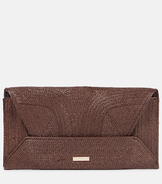 Pochette Vacanza Small en raphia | Aquazzura