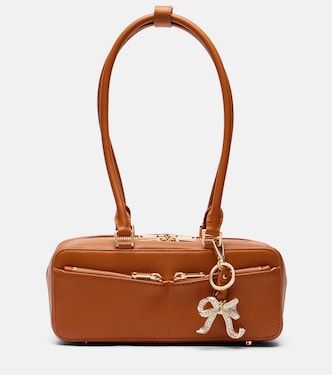 Schultertasche Small aus Leder | Self-Portrait