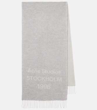 Schal aus Woll-Jacquard | Acne Studios