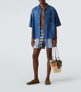 Paula’s Ibiza - Espadrillas Rio in suede | Loewe