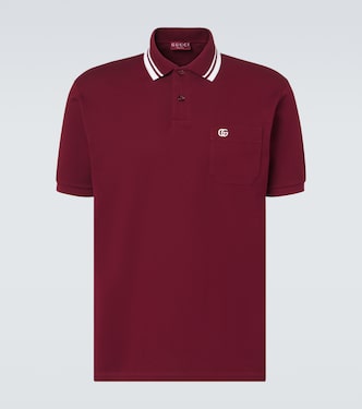 Polohemd Double G aus Piqué | Gucci