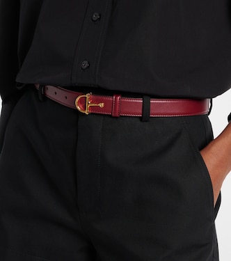 Cintura Horsebit in pelle | Gucci