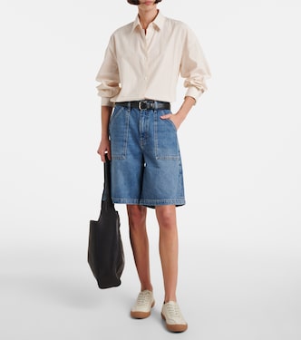 Short à taille mi-haute en jean | Frame