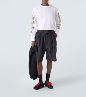 Rose Bouquet cotton jersey T-shirt | Simone Rocha