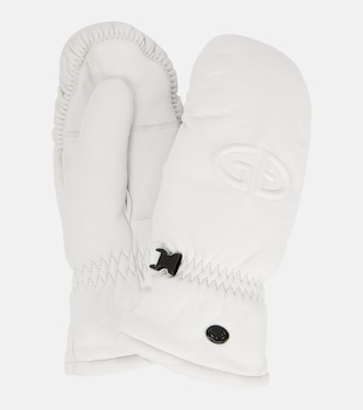 Hilja leather ski mittens | Goldbergh