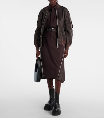 Twill bomber jacket | Sacai