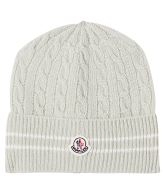 Logo wool beanie | Moncler Enfant