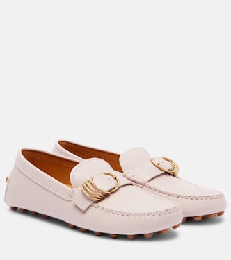 Gommino Macro leather driving shoes | Tod's