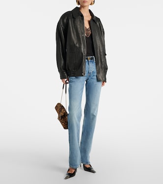 中腰微喇牛仔裤 | Saint Laurent