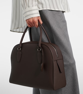 India 12 leather tote bag | The Row