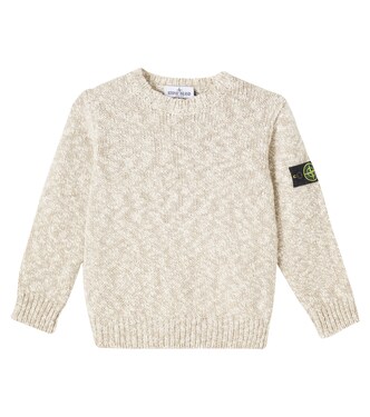 Pullover Compass aus einem Baumwollgemisch | Stone Island Junior