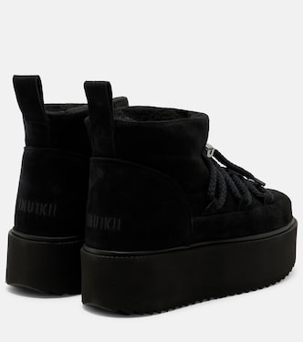 Bottines après-ski Classic Low à plateforme en daim  | Inuikii
