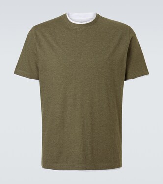 T-Shirt aus Baumwoll-Jersey | Fedeli