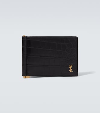 Cartera Tiny Cassandre de piel grabada | Saint Laurent