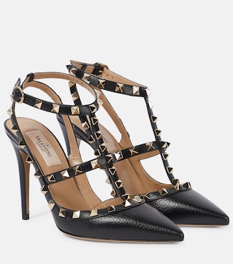 Salones Rockstud de piel | Valentino Garavani
