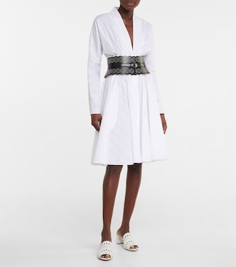 Pantoletten aus Leder | Alaïa