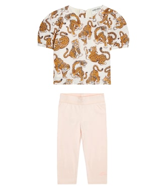 Baby - Top e leggings in cotone | Kenzo Kids