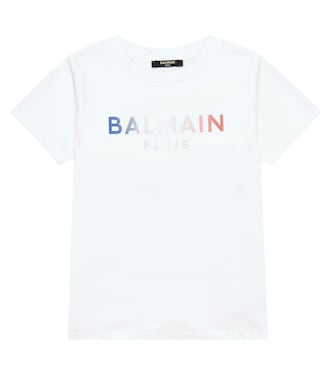T-Shirt aus Baumwolle | Balmain Kids