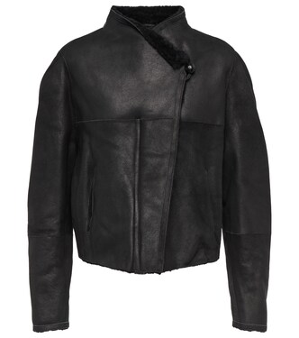 Chaqueta de piel Acacilo con forro de borrego | Isabel Marant