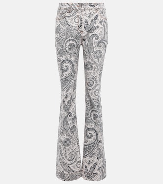 Paisley printed flared jeans | Etro