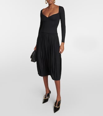 Cotton jersey midi dress | Khaite