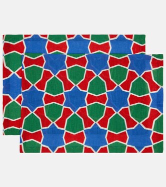 Tiles set of 2 placemats | Cabana