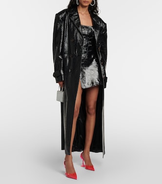 Slingback-Pumps Holli Glass | Amina Muaddi