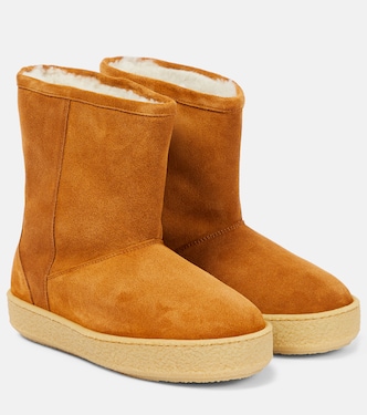 Ankle Boots Frieze aus Veloursleder | Isabel Marant