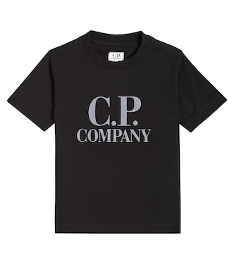 T-shirt Goggle in jersey di cotone | C.P. Company Kids