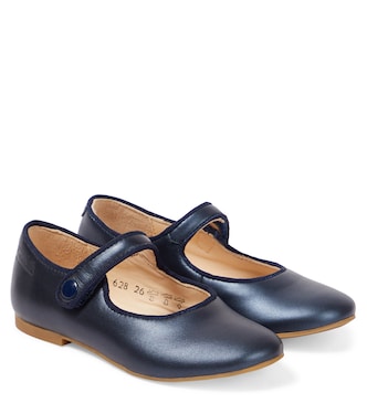 Ballerines Daisy Baby en cuir | Pom d'Api