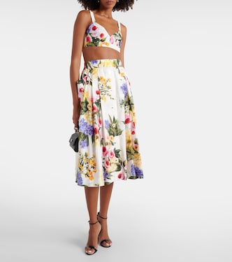 Bralette aus Baumwollpopeline | Dolce&Gabbana