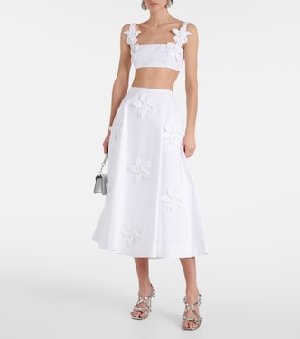 Bralette aus Baumwollpopeline | Valentino