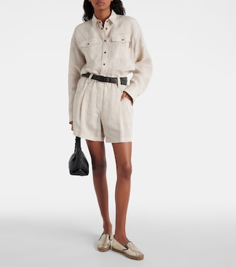 Short en lin | Brunello Cucinelli