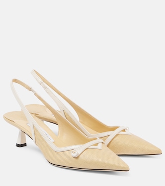 Escarpins Amita 45 en raphia | Jimmy Choo