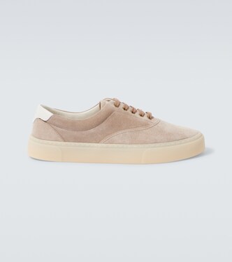 Sneakers in suede | Brunello Cucinelli