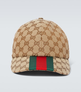 Cappello da baseball in canvas GG | Gucci