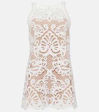 Guipure lace minidress | Self-Portrait