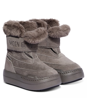 Stivali doposci Junior Park in suede | Moon Boot Kids