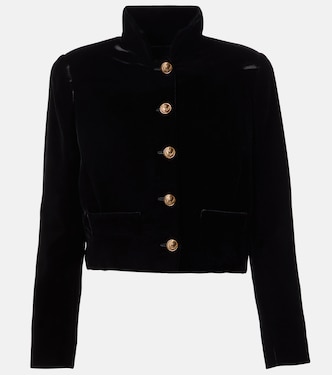 Jacke Stephanie aus Samt | Loro Piana