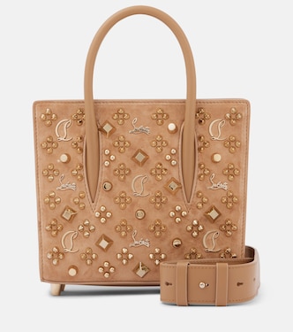 Verzierte Tote Paloma Mini aus Leder | Christian Louboutin