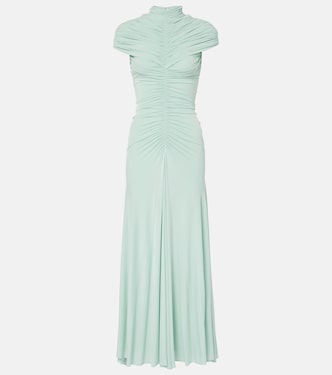 Ruched jersey maxi dress | Alaïa