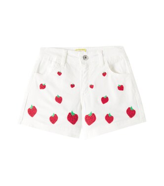 Bestickte Shorts aus Twill | Fábula