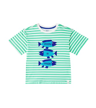 T-shirt in jersey di cotone con stampa | Fábula