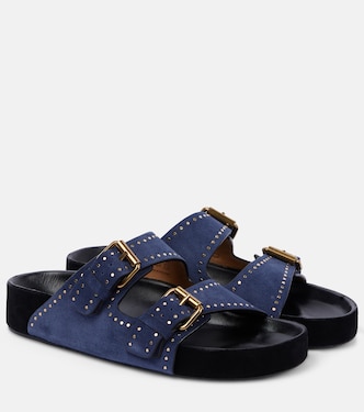 Sandali Lennyo in suede con borchie | Isabel Marant