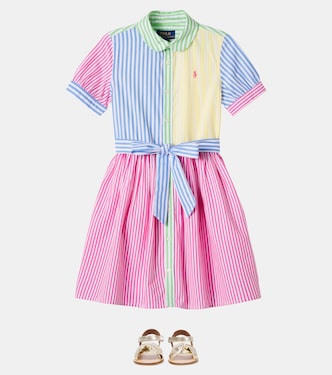 Robe chemise rayée en coton | Polo Ralph Lauren Kids