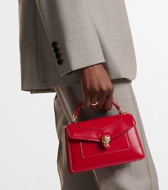 Tote Serpenti Forever Mini aus Leder | Bvlgari